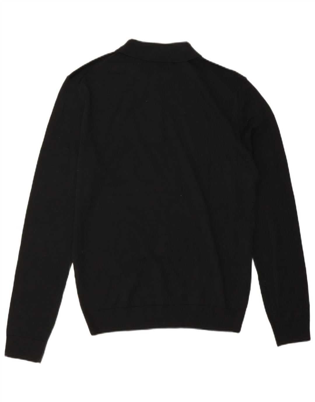 Zara Pull Col Polo Homme Noir Moyen