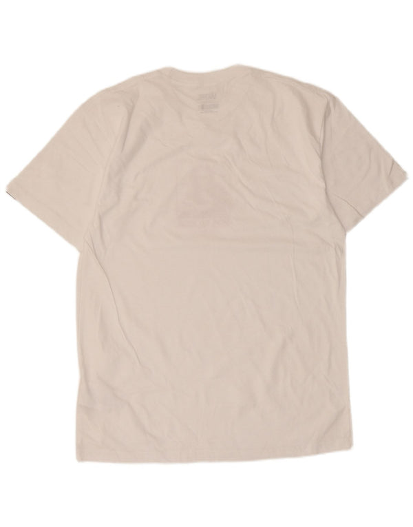 Vans Homme Coupe Classique T-Shirt Graphique Haut Blanc Moyen Coton