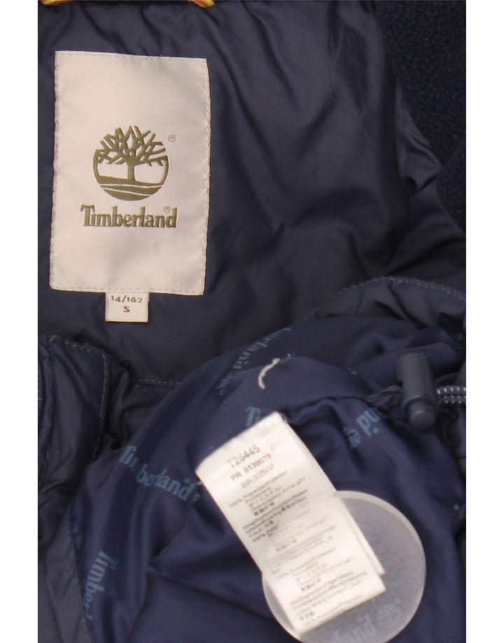 Timberland Veste matelassée garçon 13-14 ans Petit Bleu Marine Polyester