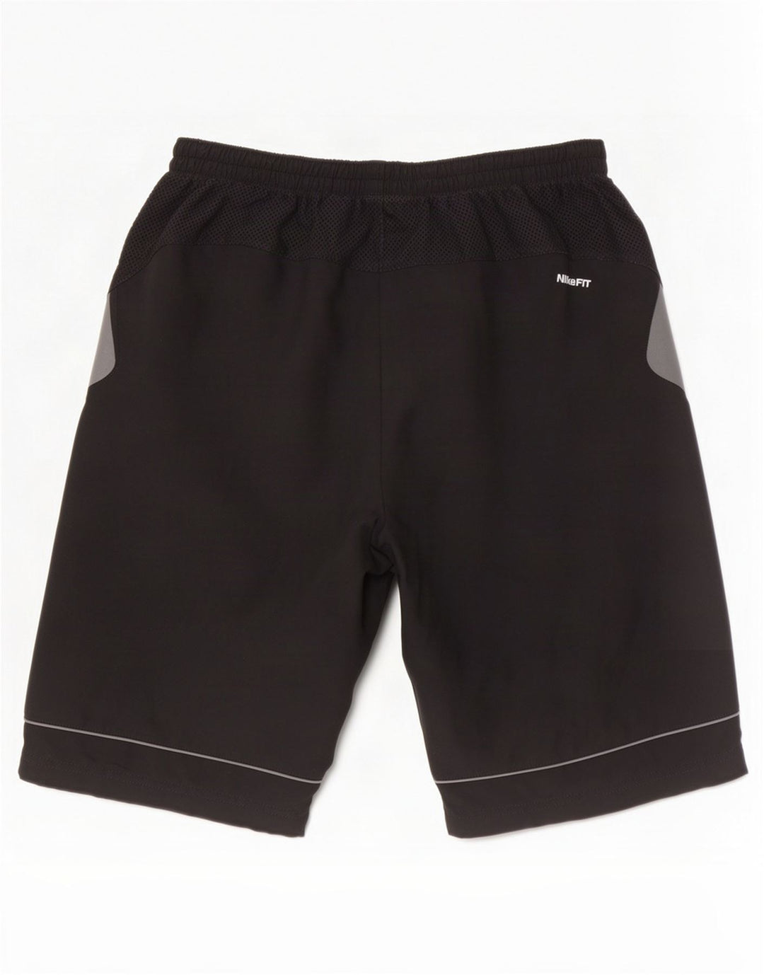 Short de sport Nike pour hommes, petit, en polyester color block noir