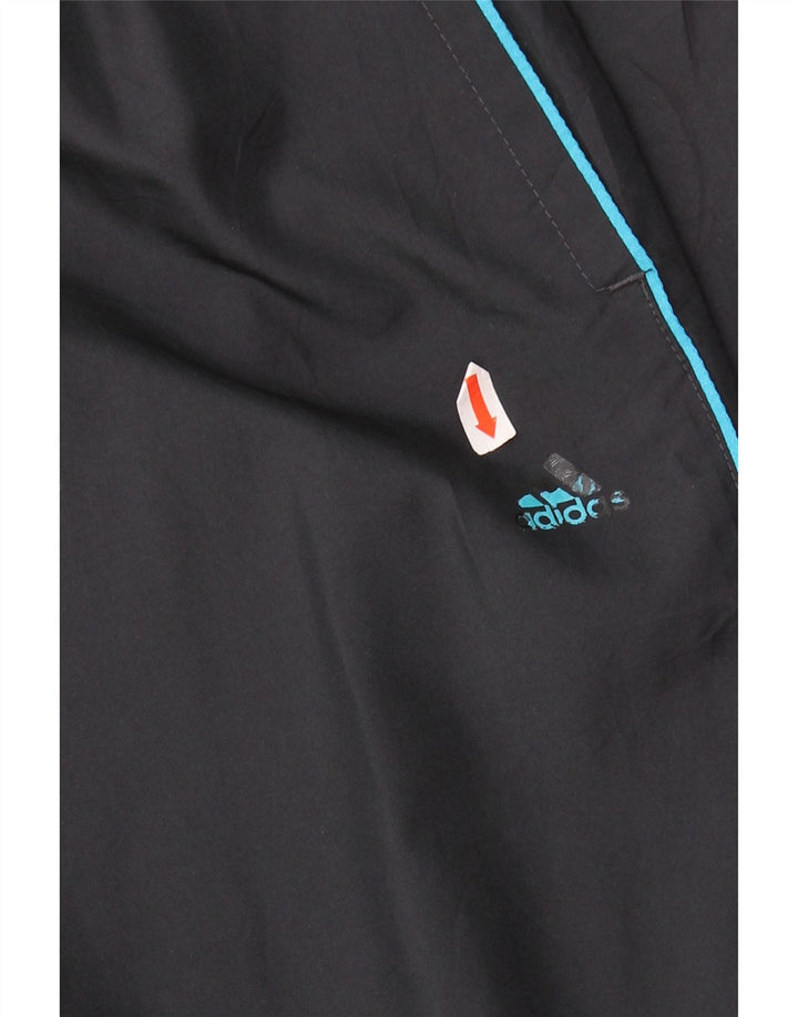 ADIDAS Pantalon de survêtement pour femme UK 12 Medium Noir Polyester