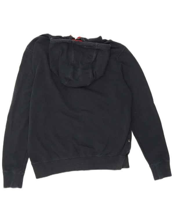 Jordan Pull à capuche zippé pour homme en coton bleu marine moyen