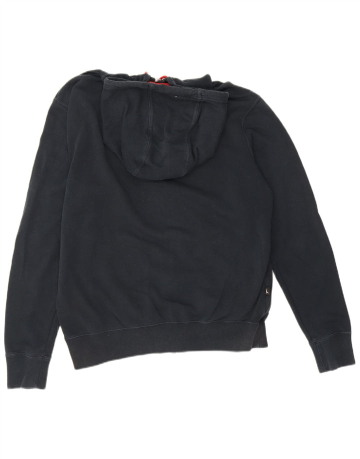 Jordan Pull à capuche zippé pour homme en coton bleu marine moyen