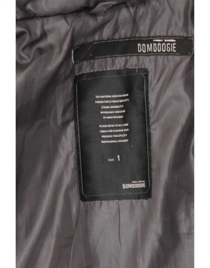 Bomboogie Veste matelassée surdimensionnée à capuche pour femme US 1 XS Gris Polyester
