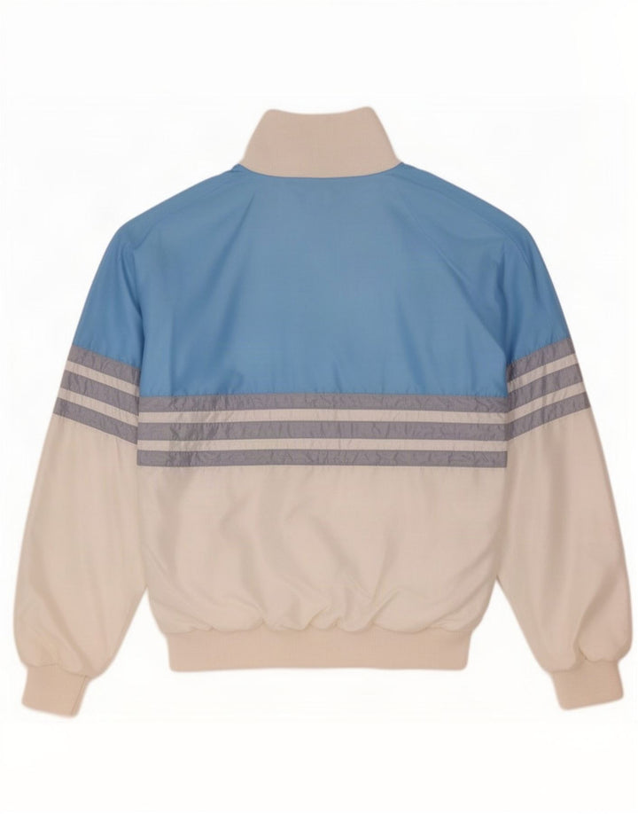 panatta Veste de survêtement pour femme UK 16 Large Bleu Colorblock
