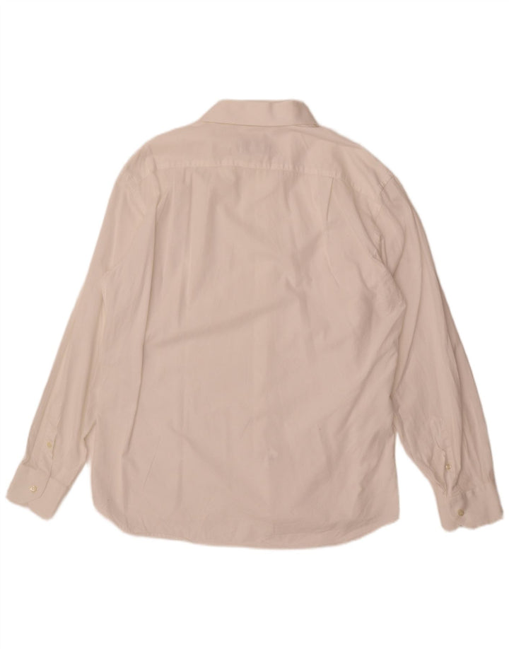 Roccobarocco Chemise Homme Taille 17 43 XL Coton Blanc