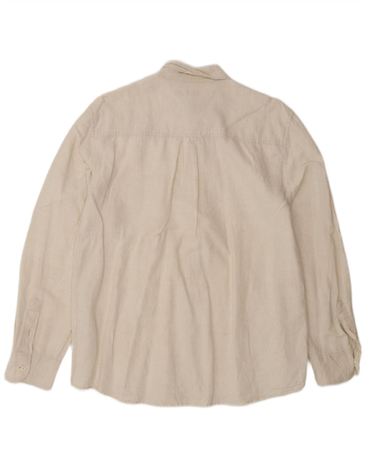 Chemise Homme Zara Large Blanc Coton