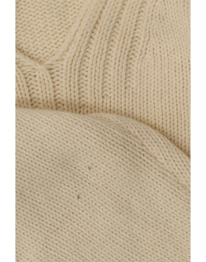 Stone Island Pull Col V Homme Beige Moyen