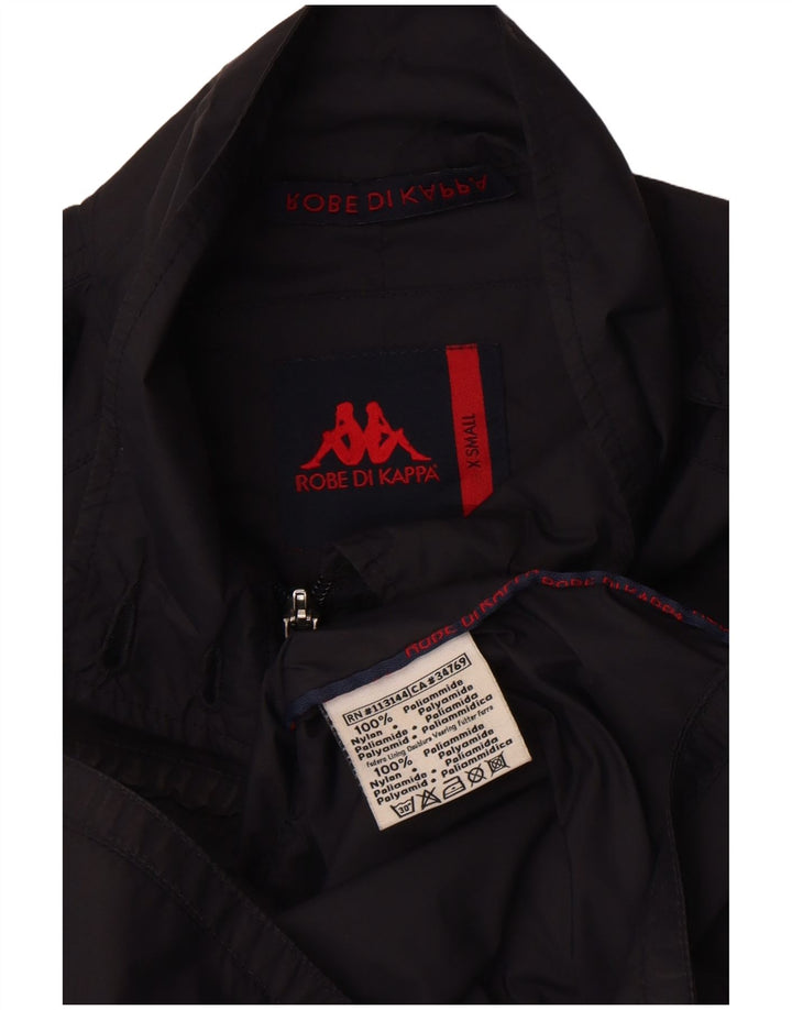 Kappa Veste Militaire Femme UK 6 XS Noir Polyamide