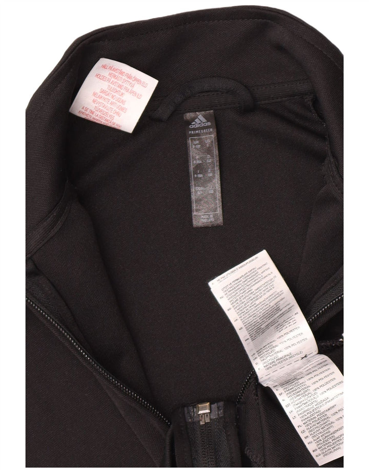 Veste de survêtement Adidas Garçon Aeroready 9-10 ans Noir Polyester