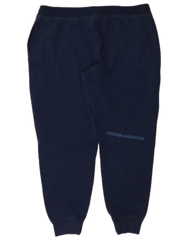 Under Armour Pantalon de Survêtement Graphique Joggers 2XL Homme Bleu Marine Coton