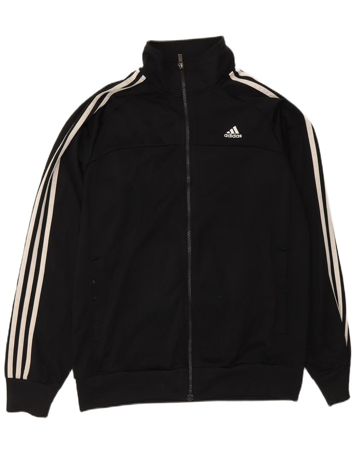 Adidas Veste de survêtement pour homme UK 40/42 Medium Noir Polyester