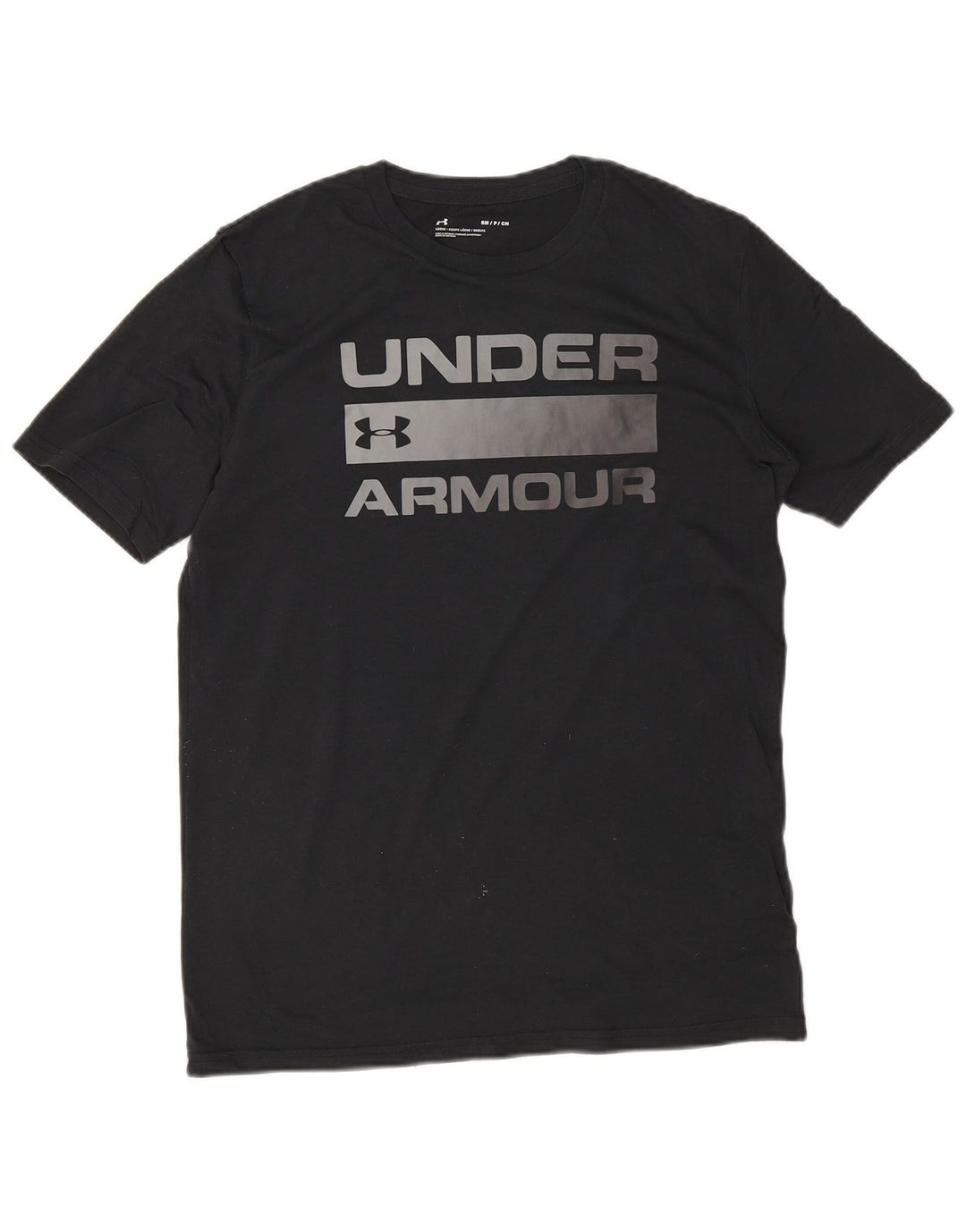 Under Armour T-Shirt Graphique Homme Petit Noir Coton