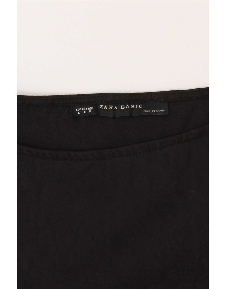 Zara Robe Bubble Femme UK 16 Large Noir