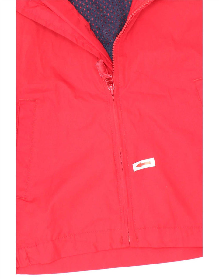 Tommy Hilfiger Veste bomber à capuche pour garçon 4-5 ans Rouge Colourblock