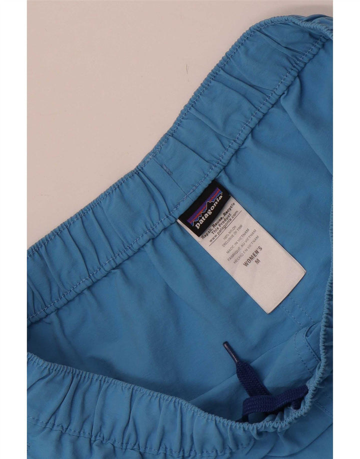 Patagonia Short de sport pour femme UK 12 Nylon bleu moyen