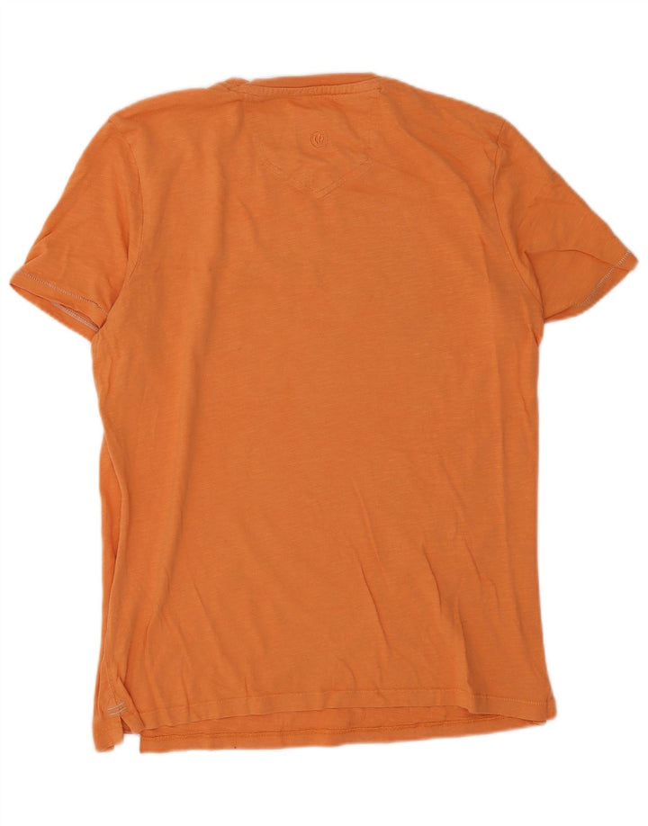 Fat Face T-Shirt Graphique Homme Orange Moyen