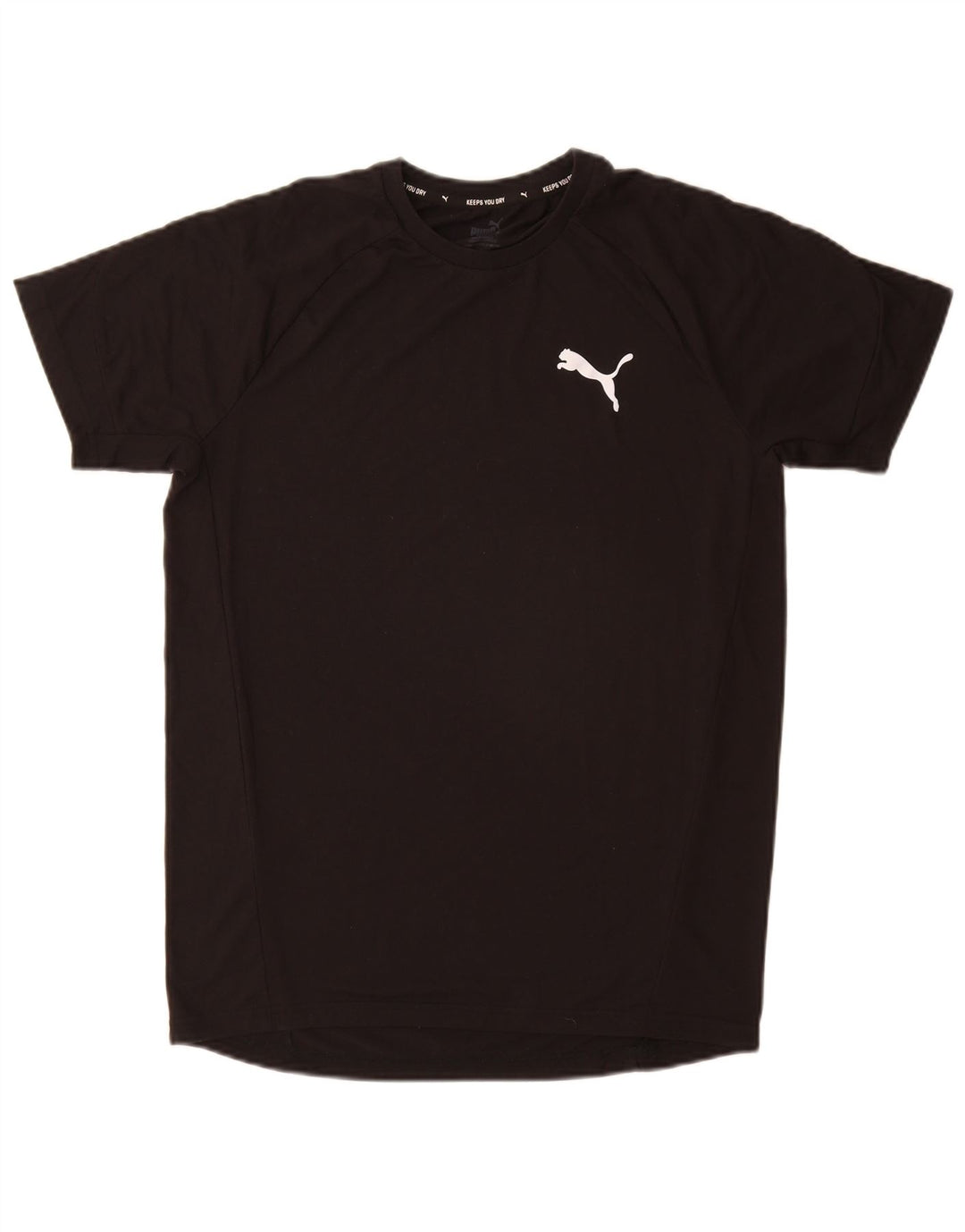 PUMA T-Shirt Homme Noir Moyen Polyester