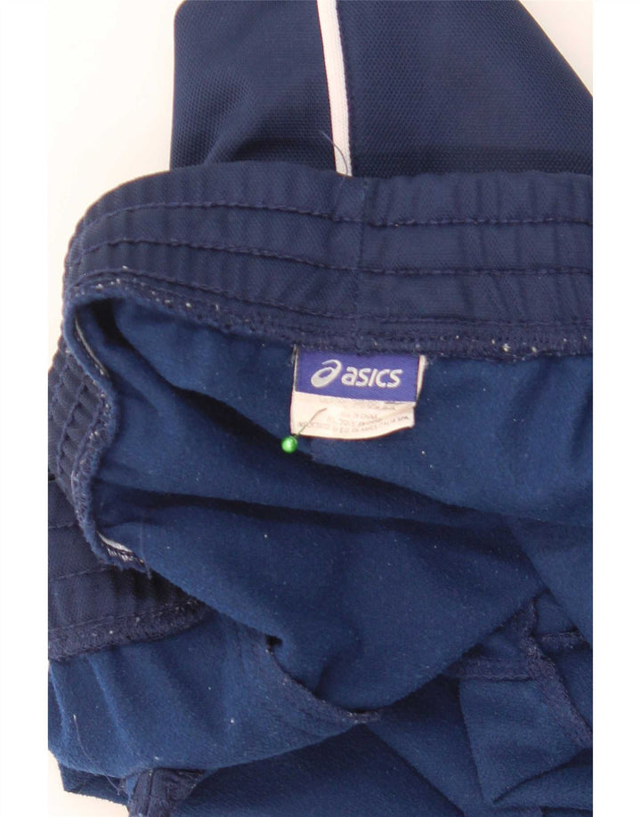 Asics Pantalon De Survêtement Homme Large Bleu Marine Polyester