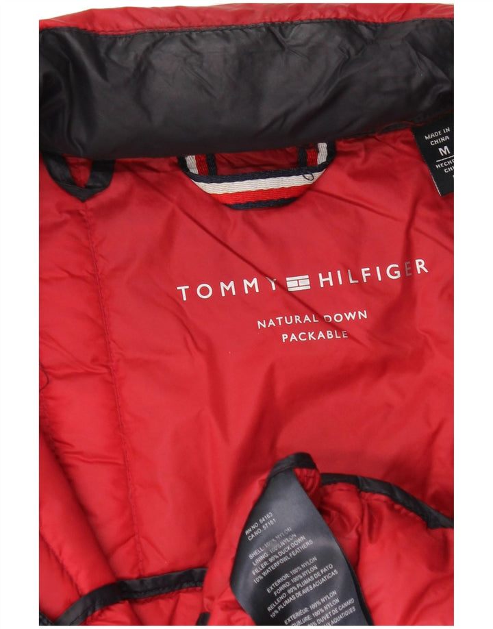 Tommy Hilfiger Veste matelassée pour homme UK 38 Bleu marine moyen Colourblock