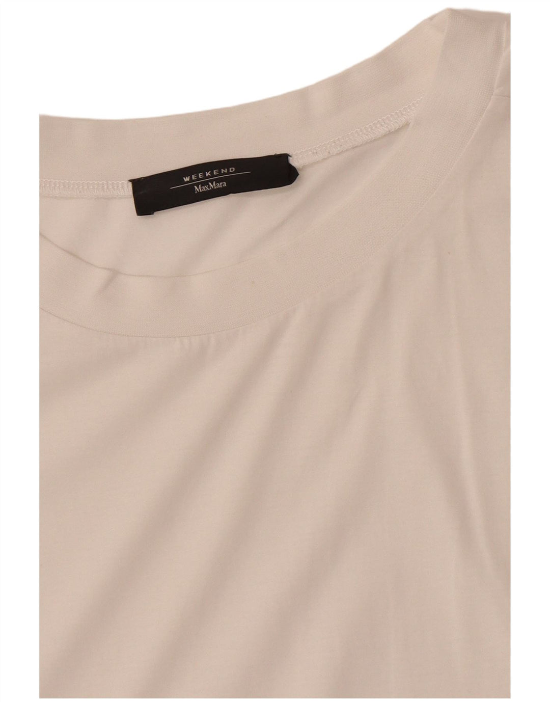 Max Mara T-shirt week-end pour femme UK 16 Large Blanc