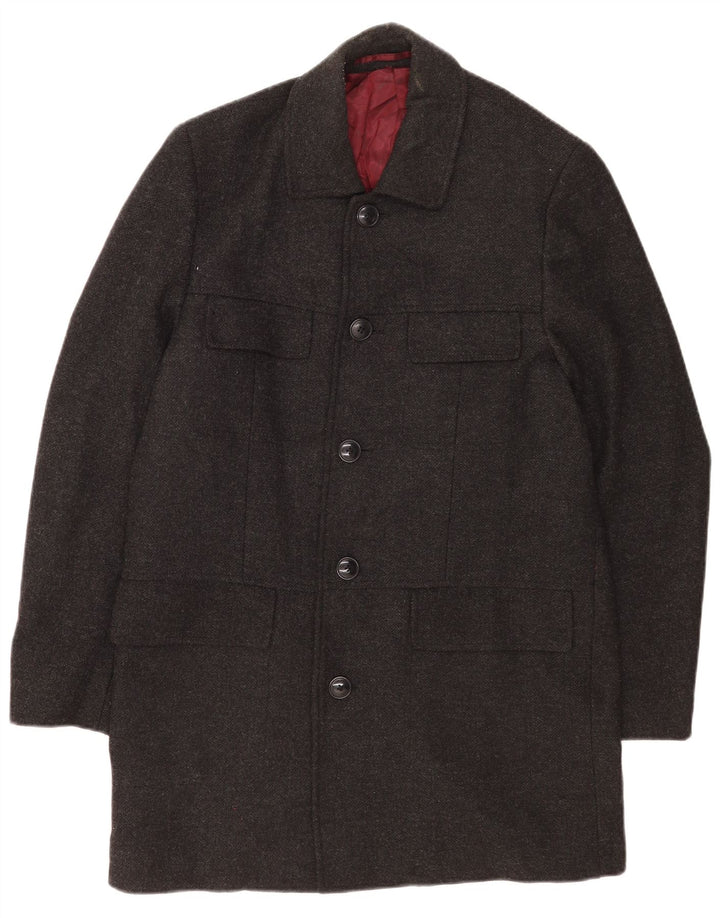 Pierre Cardin Manteau Homme UK 38 Gris Moyen
