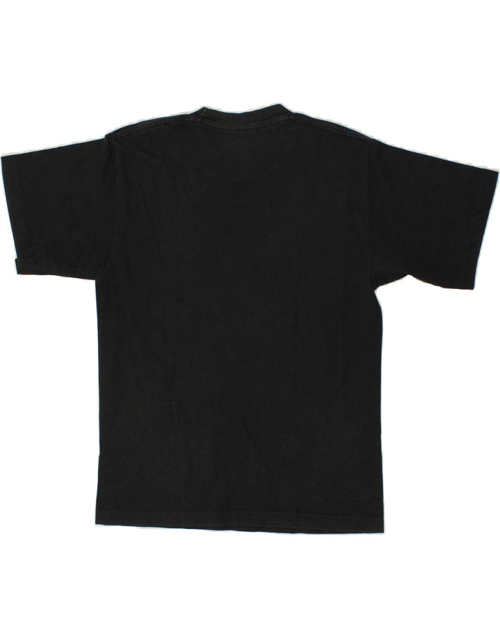 CHAMPION Mens Graphic T-Shirt Top Small Black Vintage Champion and Second-Hand Champion from Messina Hembry 