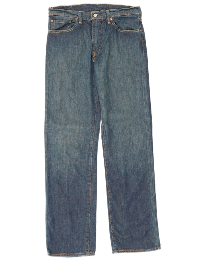 Levi's Jean Droit 751 Homme W32 L32 Bleu Marine Coton
