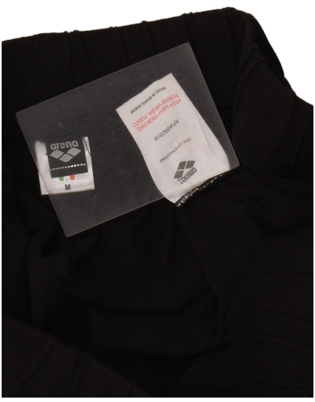 Arena Short de Sport Femme UK 14 Medium Noir Coton