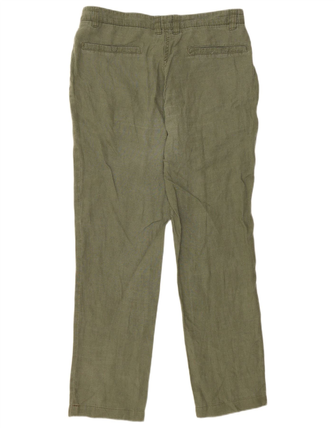 Dack's Pantalon Chino Droit Femme IT 42 Medium W30 L27 Vert