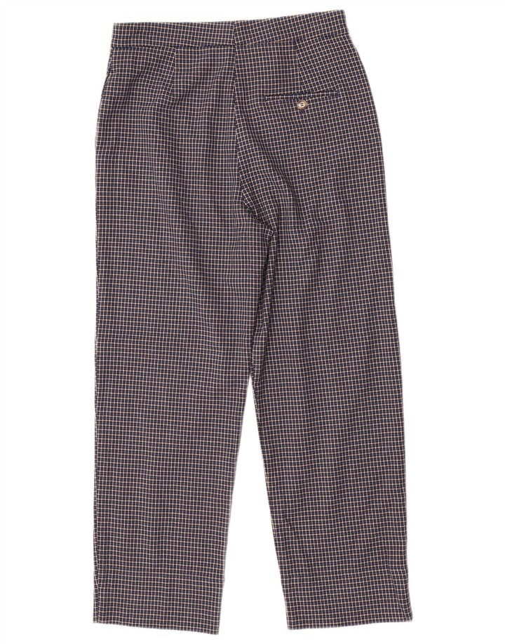 Marks & Spencer Pantalon court pour femme UK 10 Small W28 L25 Bleu