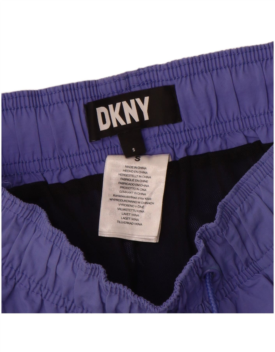 Dkny Short de Bain Garçon 11-12 Ans Petit Violet Polyamide