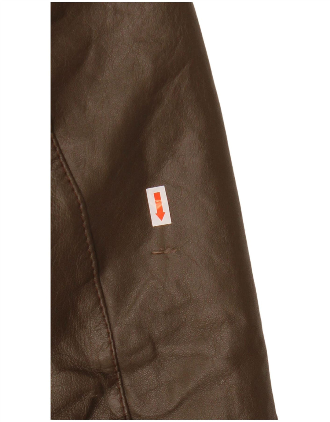 VINTAGE Veste en cuir homme UK 38 Cuir marron moyen