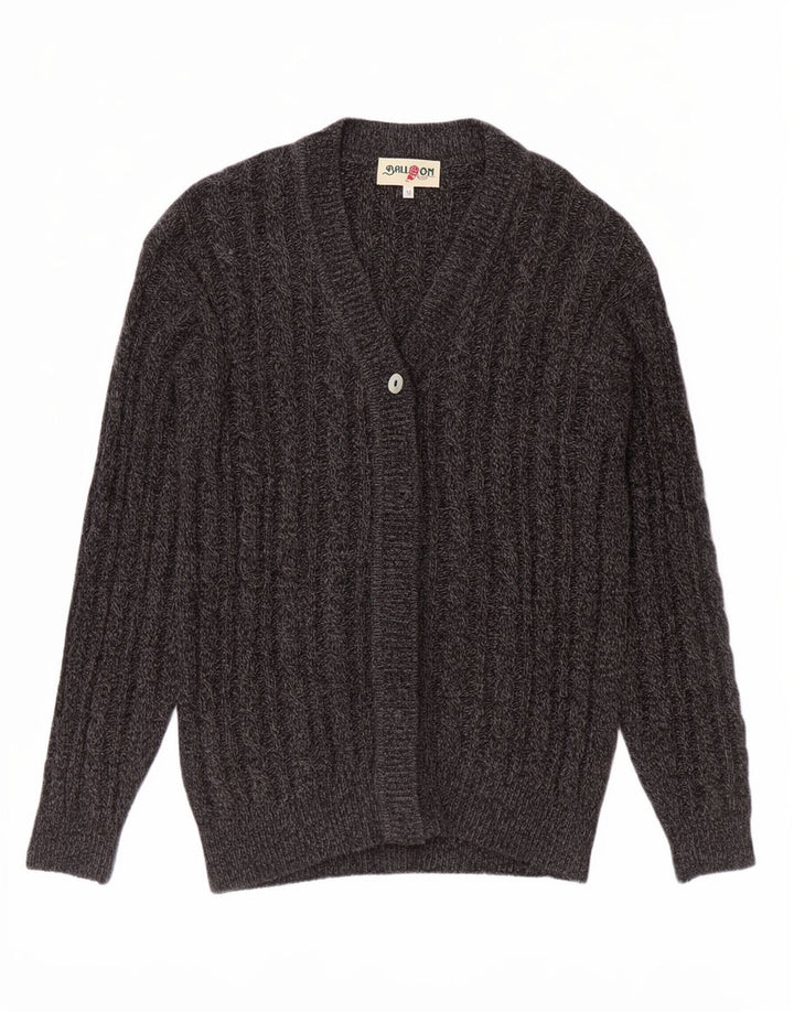 Balloon Femme Cardigan Pull Laine Gris Moyen