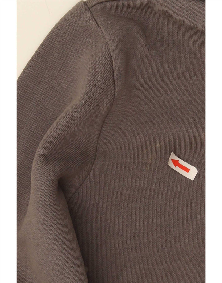 Puma Pull à Capuche Graphique Homme Gris Moyen Coton