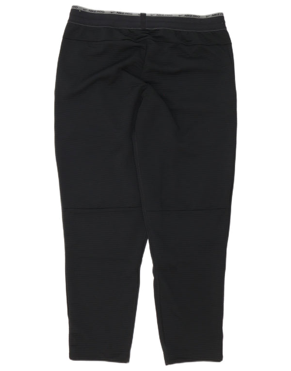 Nike Pantalon de survêtement Dri Fit Graphic pour hommes, grandes rayures noires