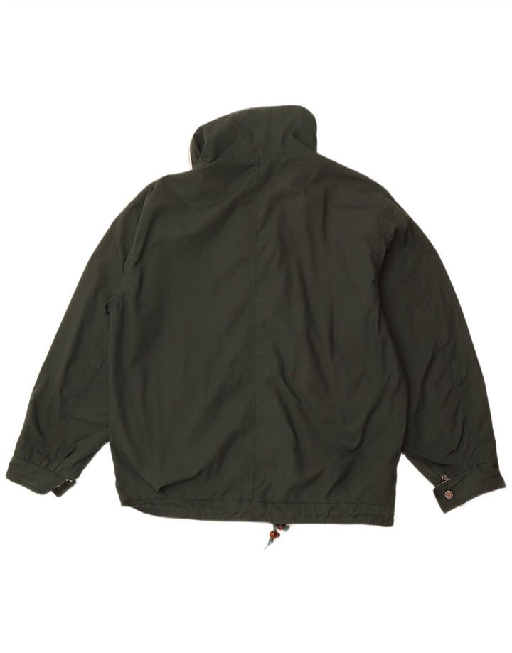 Starring Veste réversible à capuche coupe ample pour homme UK 38 en coton beige moyen