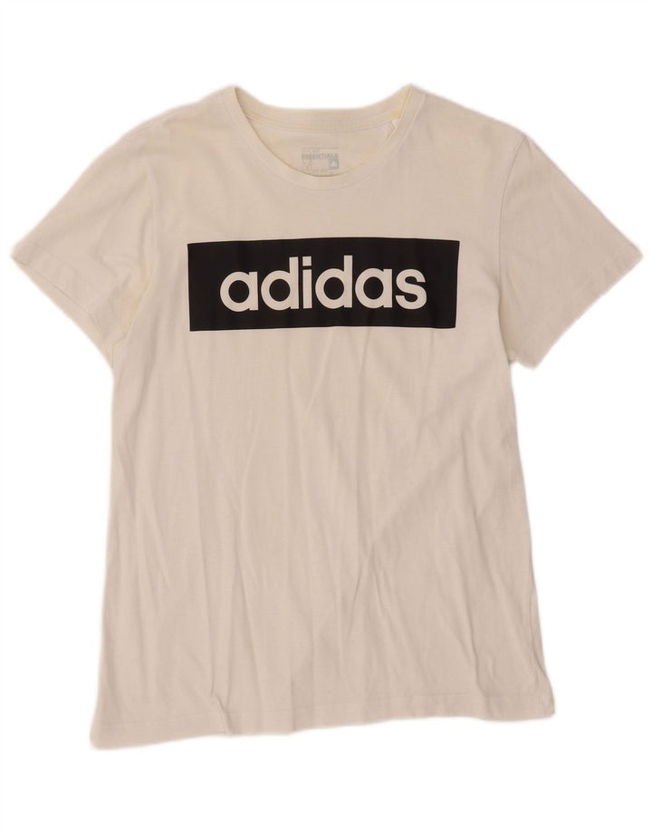 ADIDAS T-Shirt Climalite Graphic Homme Blanc Moyen