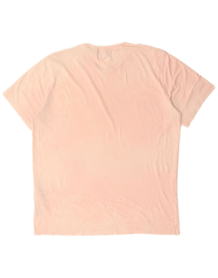 Dockers T-Shirt Slim Homme Grand Rose Coton