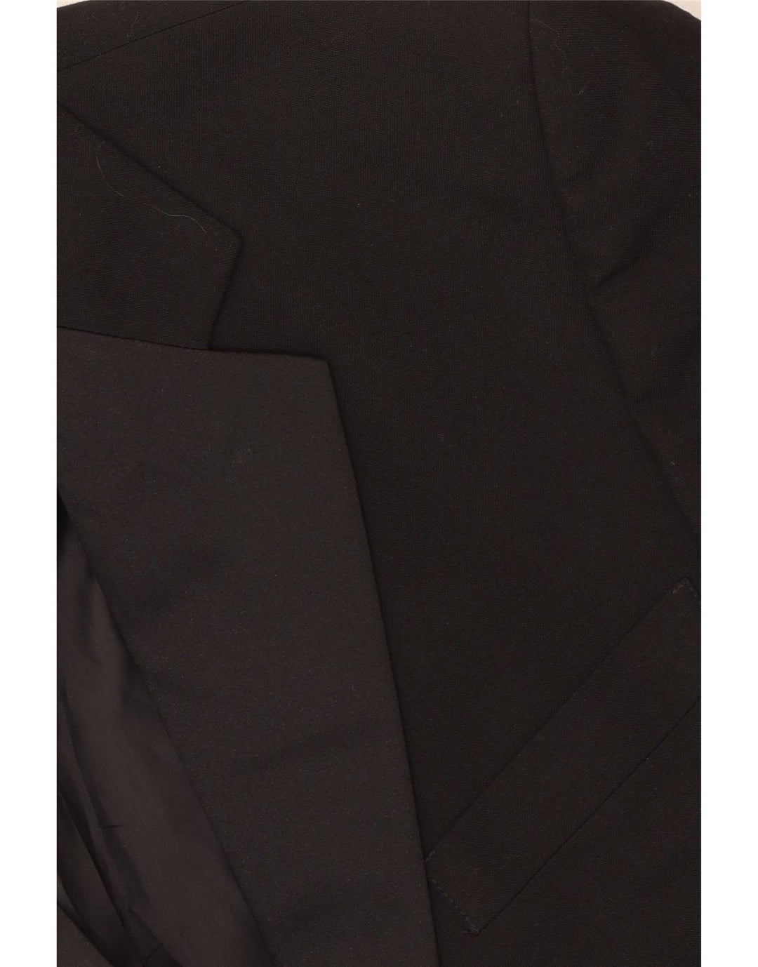 Marks & Spencer Veste blazer à 2 boutons pour homme UK 38 Noir moyen Polyester