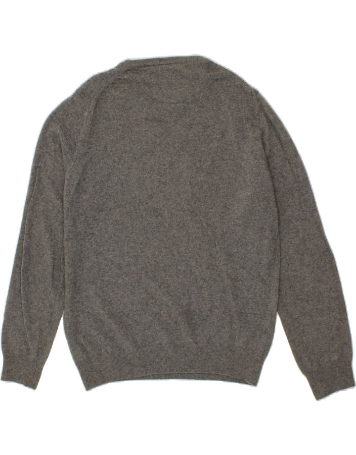 MARINA YACHTING Mens Crew Neck Jumper Sweater XL Grey Vintage Marina Yachting and Second-Hand Marina Yachting from Messina Hembry 