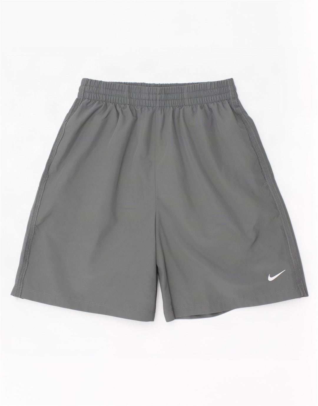 Nike Short de sport Dri Fit pour garçon 12-13 ans Gris Taille L