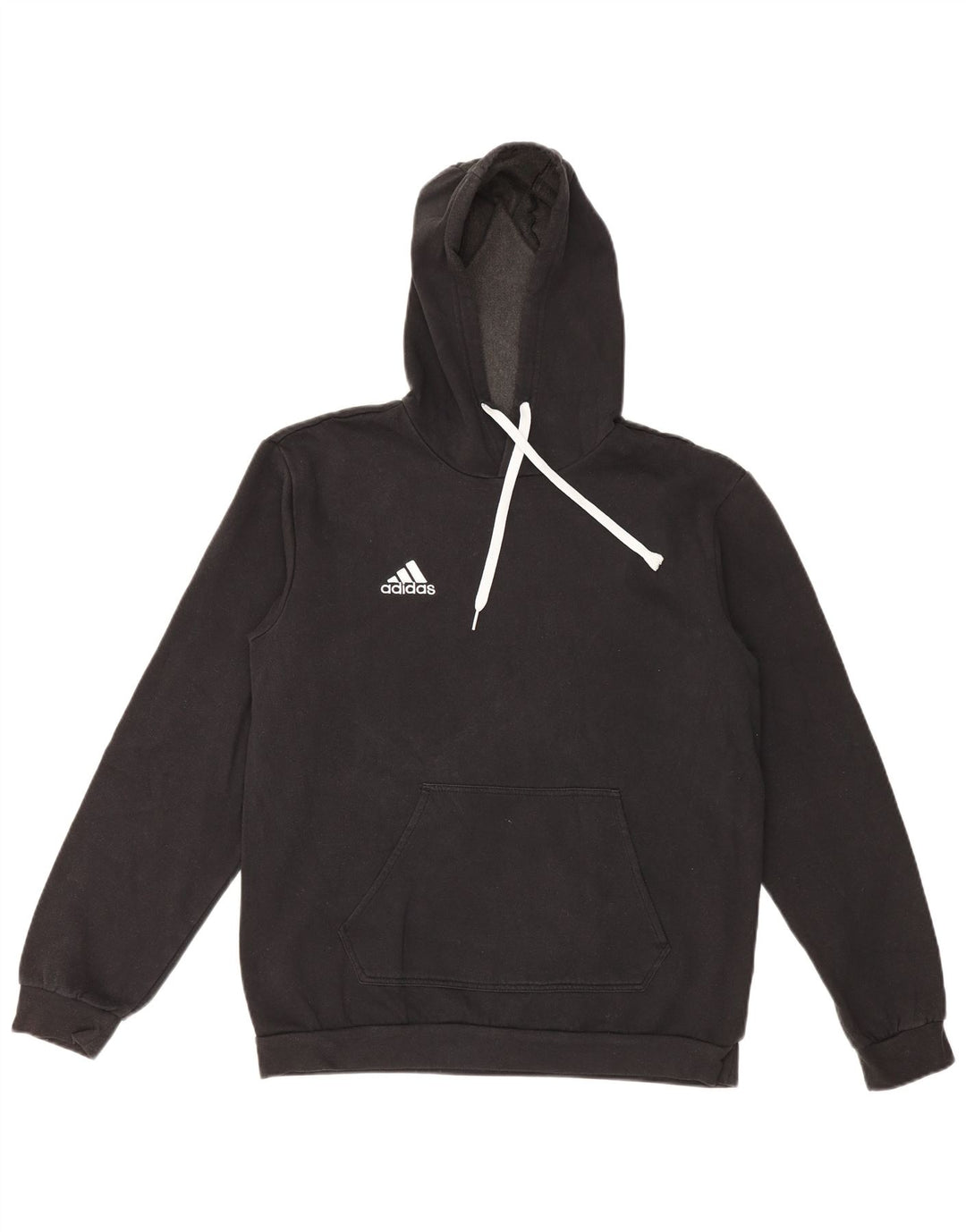 Adidas Pull à capuche pour homme en coton noir moyen