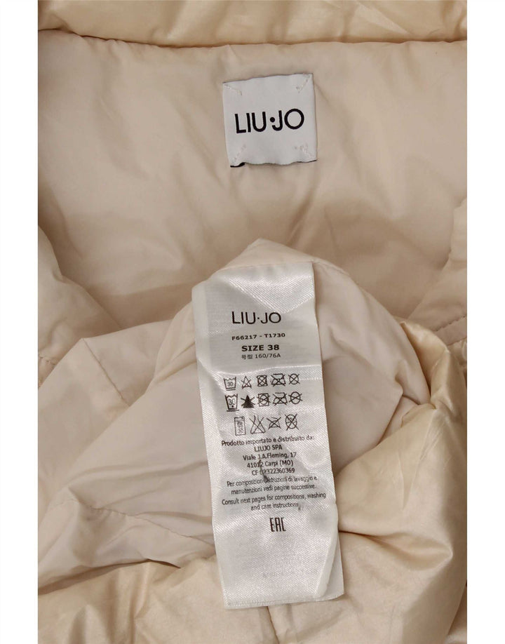 Liu Jo Manteau Rembourré IT 38 XS Blanc Cassé Polyamide