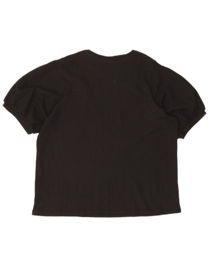 Marks & Spencer Chemisier Femme UK 18 XL Noir Polyester