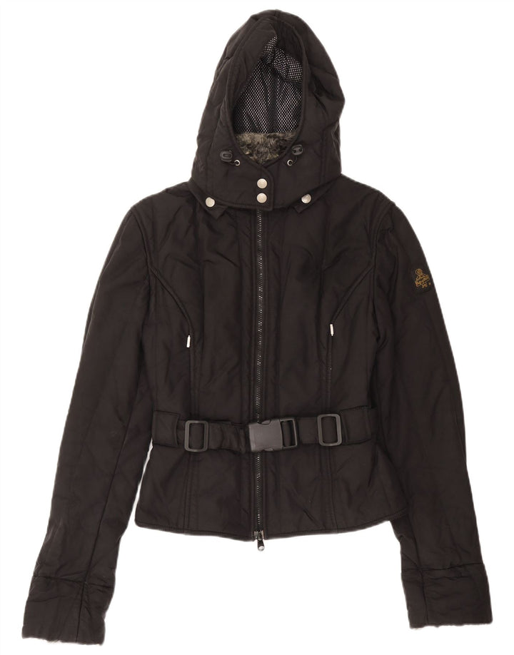 Refrigiwear Cruz Veste coupe-vent à capuche pour femme UK 12 Noir moyen