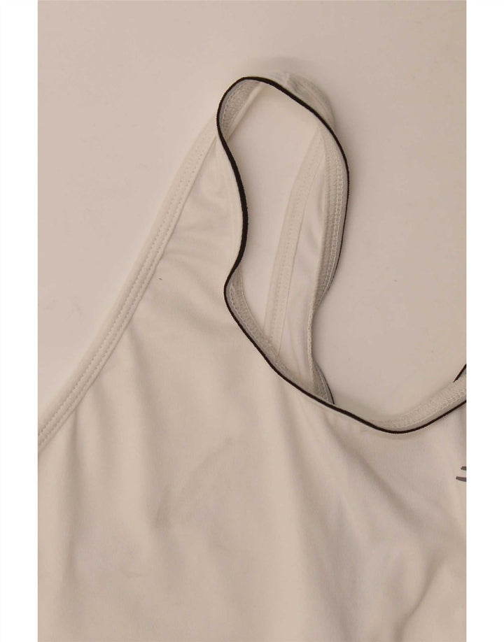 New Balance Débardeur pour femme UK 8 Small Blanc