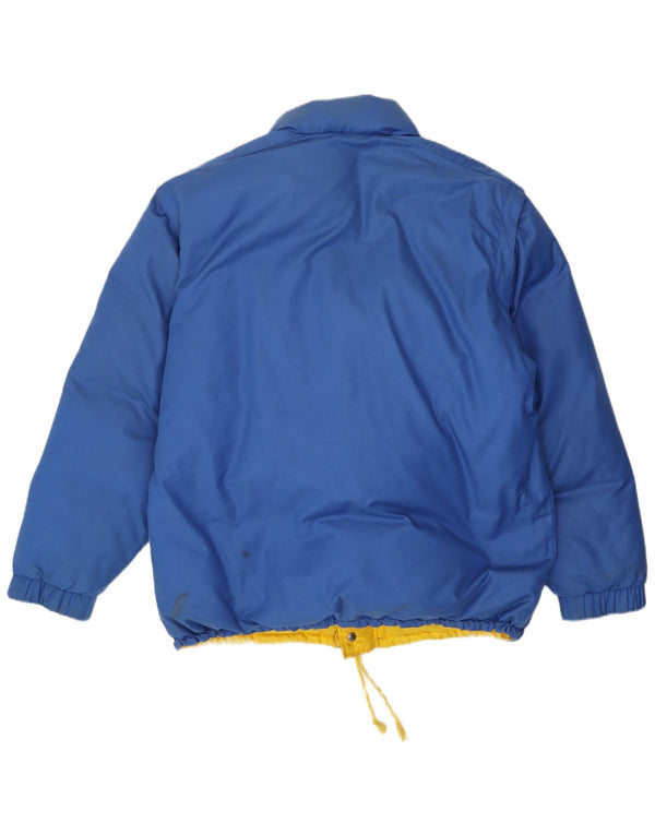 Ciesse Piumini Veste matelassée à capuche pour homme UK 42 XL Bleu Colorblock