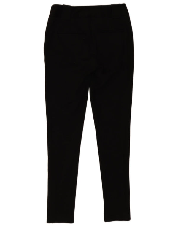 Zara Pantalon Chino Skinny Femme EU 36 XS W26 L28 Noir Polyester