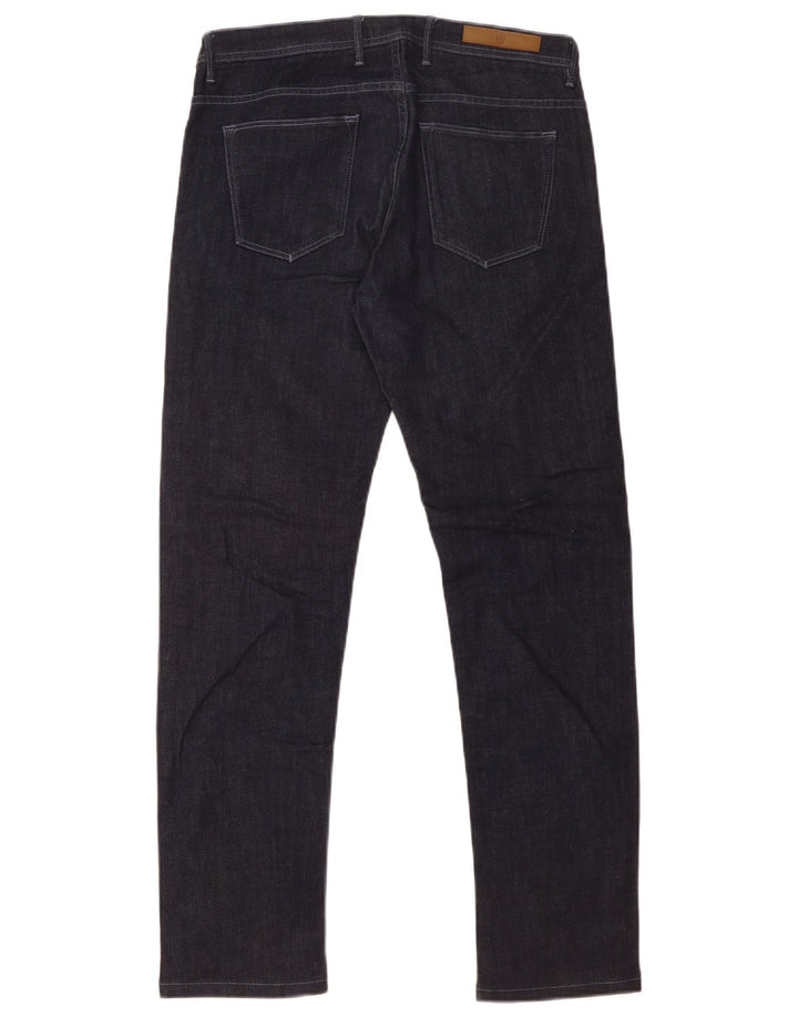 Massimo Dutti Jean slim pour homme EU 40 Medium W31 L30 Bleu marine